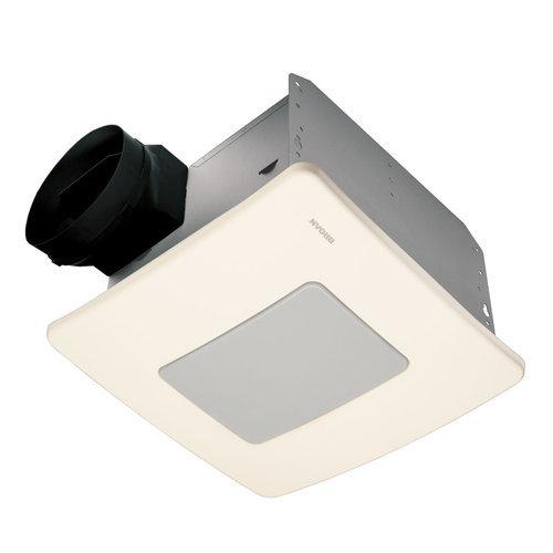 Ultra Silent Bath Fan, Fan/Light, 42W Fluorescent Lighting, 4W Nightlight, 80 CFM.  Title 24 Complia