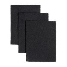 Broan-Nutone BP58 - Replacement Charcoal Filter Pack. Each pack contains three 7-3/4 in. x 10-1/2 in. pads. Master pack 