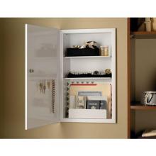 Broan-Nutone RSC2000N - Deluxe security cabinet , Recessed, 15-3/4 in.W x 26 in.H,24 in.  with keyed lock, key/jewelry rack,