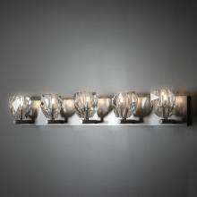 Hubbardton Forge 201323-SKT-82-CR - Gatsby 5-Light Bath Sconce