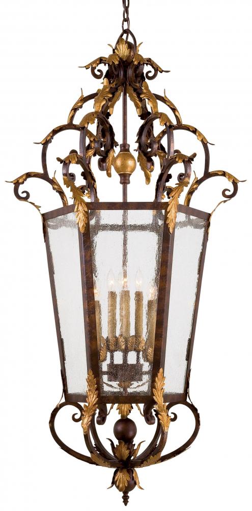 8 LIGHT FOYER PENDANT