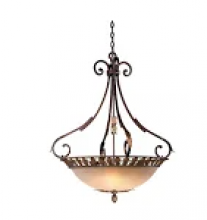 Minka Metropolitan N6242-355 - 5 LIGHT BOWL PENDANT