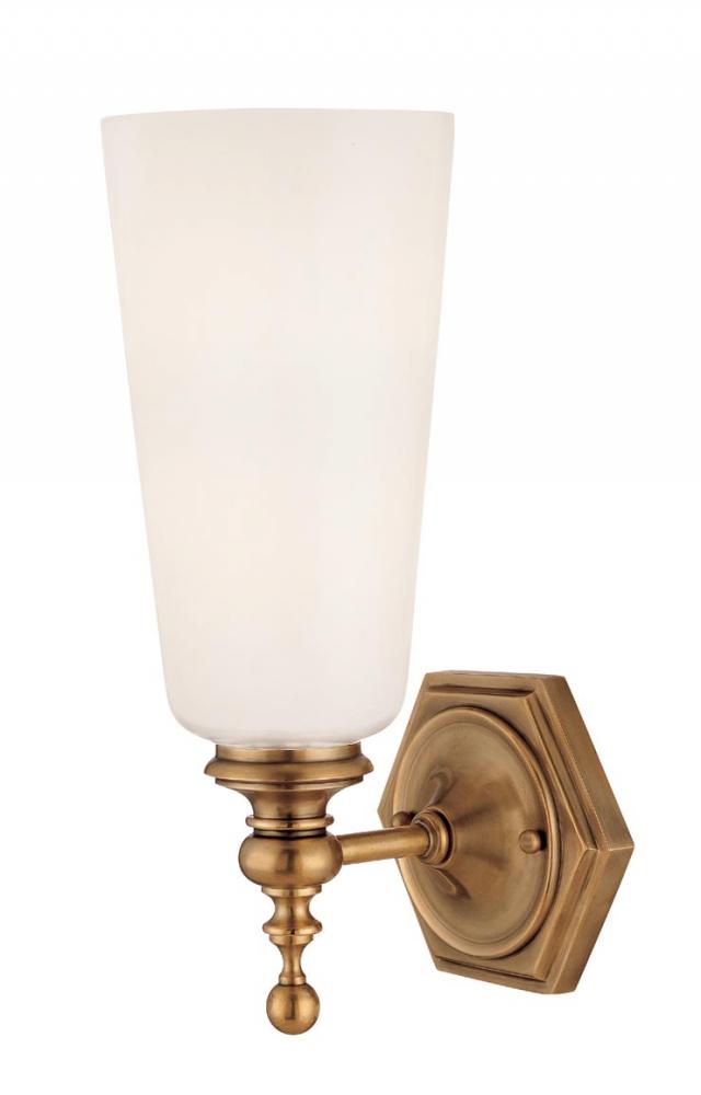 1 LIGHT WALL SCONCE