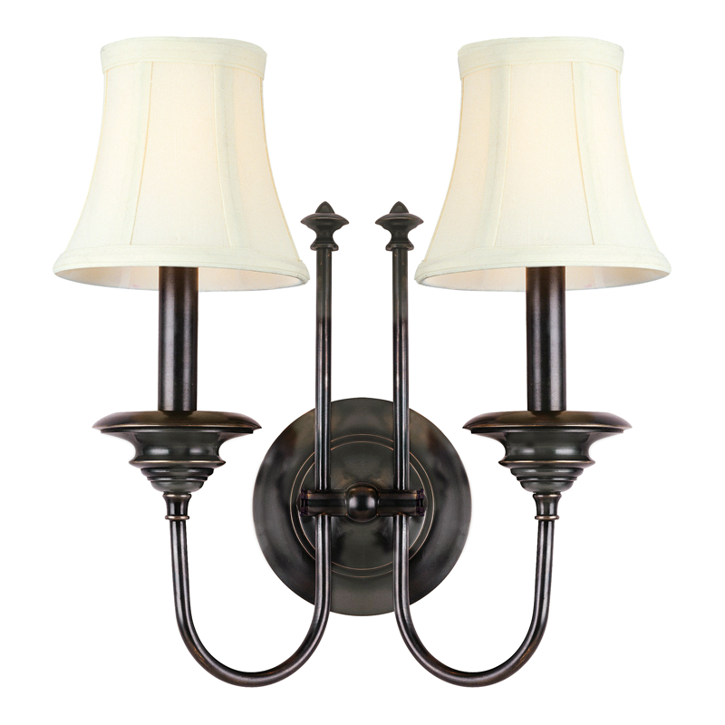 2 LIGHT WALL SCONCE