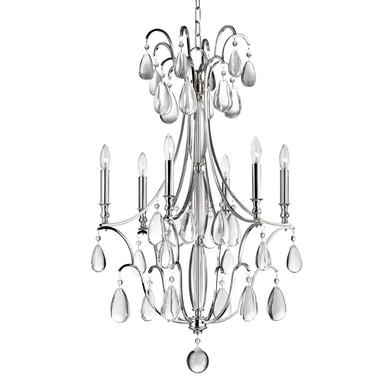 6 LIGHT CHANDELIER