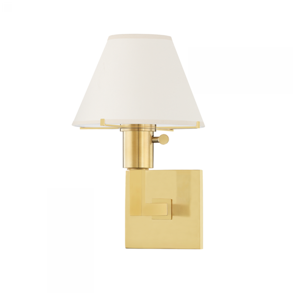 1 LIGHT WALL SCONCE