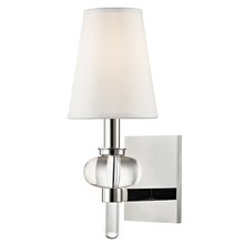 Hudson Valley 1900-PN - 1 LIGHT WALL SCONCE