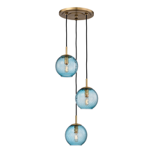 Hudson Valley 2033-AGB-BL - Rousseau Chandelier