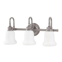 Hudson Valley 3803-SN - 3 LIGHT BATH BRACKET