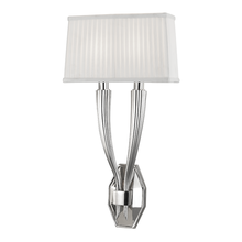 Hudson Valley 3862-PN - 2 LIGHT WALL SCONCE