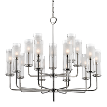 Hudson Valley 3930-PN - 15 LIGHT CHANDELIER