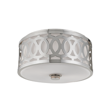 Hudson Valley 4314-PN - 2 LIGHT MEDIUM FLUSH MOUNT