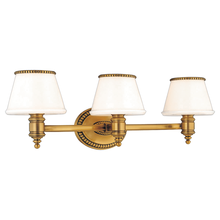 Hudson Valley 4943-PN - 3 LIGHT BATH BRACKET