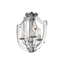 Hudson Valley 6500-PN - 4 LIGHT SEMI FLUSH