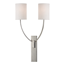 Hudson Valley 732-PN - 2 LIGHT WALL SCONCE