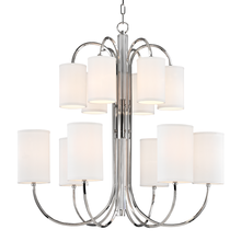 Hudson Valley 9112-PN - 12 LIGHT CHANDELIER