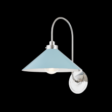 Hudson Valley MDS1400-PN/BB - 1 LIGHT SCONCE