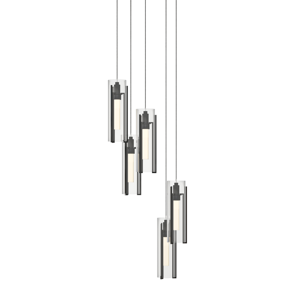 Exos Glass 5-Light Pendant