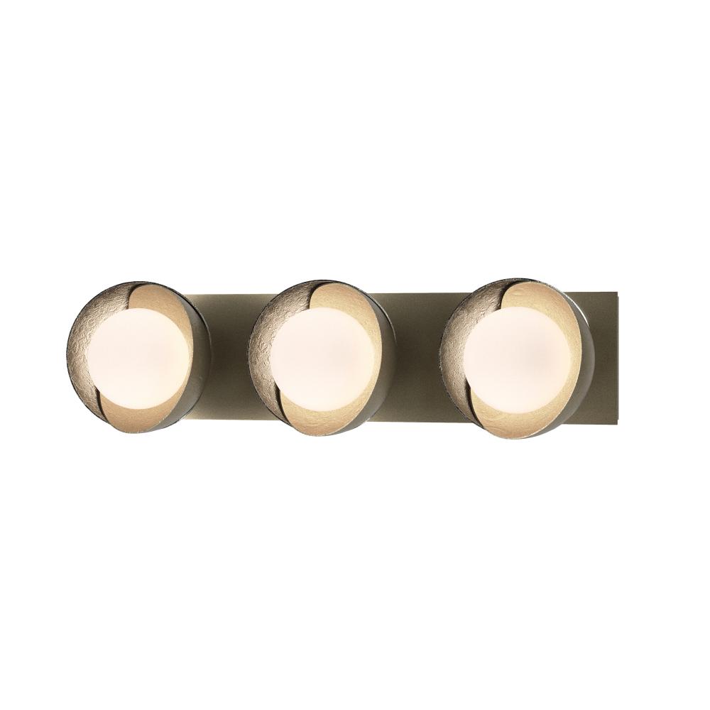 Brooklyn 3-Light Straight Double Shade Bath Sconce