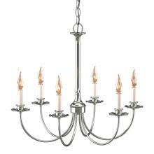 Hubbardton Forge 107060-SKT-85 - Simple Lines 6 Arm Chandelier