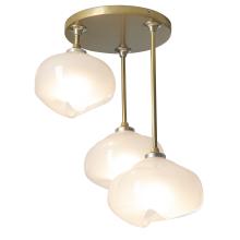  121373-SKT-86-FD0710 - Ume 3-Light Semi-Flush