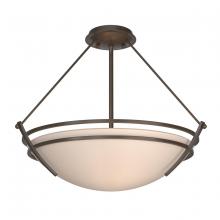 Hubbardton Forge 124432-SKT-05-SS0020 - Presidio Tryne Semi-Flush