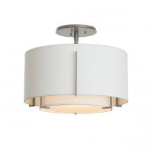 Hubbardton Forge 126501-SKT-82-SF1099-SF1590 - Exos Small Double Shade Semi-Flush