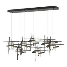 Hubbardton Forge 131096-SKT-STND-14-YC0305 - Tura 7-Light Frosted Glass Pendant