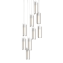 Hubbardton Forge 131104-SKT-LONG-05-GG0065 - Exos Glass 9-Light Pendant