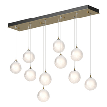 Hubbardton Forge 131130-SKT-STND-86-FD0750 - Fritz Globe 10-Light Pendant