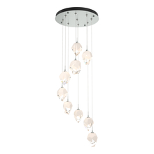 Hubbardton Forge 131140-SKT-LONG-82-WP0754 - Chrysalis 9-Light Small Crystal Pendant