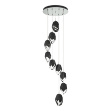 Hubbardton Forge 131141-SKT-LONG-82-BP0755 - Chrysalis 9-Light Large Crystal Pendant