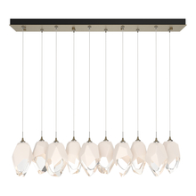 Hubbardton Forge 131144-SKT-LONG-84-WP0755 - Chrysalis 10-Light Large Crystal Pendant