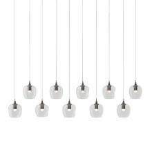  131203-SKT-LONG-14-ZM0709 - Ume 10-Light Pendant