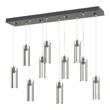 Hubbardton Forge 131204-SKT-STND-07-ZM0065 - Exos Glass 10-Light Pendant