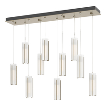 Hubbardton Forge 131204-SKT-STND-84-GG0065 - Exos Glass 10-Light Pendant