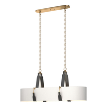 Hubbardton Forge 134070-SKT-STND-27-LK-SF4608 - Saratoga Oval Pendant