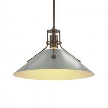 Hubbardton Forge 134550-SKT-MULT-05-82 - Henry Medium Steel Shade Pendant