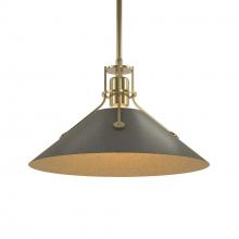 Hubbardton Forge 134550-SKT-MULT-86-20 - Henry Medium Steel Shade Pendant