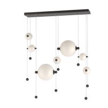 Hubbardton Forge 139054-LED-STND-14-GG0694 - Abacus 7-Light Double Linear LED Pendant