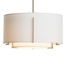 Hubbardton Forge 139602-SKT-MULT-84-SF1099-SF1590 - Exos Small Double Shade Pendant