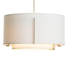 Hubbardton Forge 139602-SKT-MULT-86-SF1099-SF1590 - Exos Small Double Shade Pendant