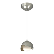 Hubbardton Forge 161183-SKT-STND-85-84-GG0711 - Brooklyn Double Shade Low Voltage Mini Pendant