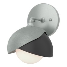 Hubbardton Forge 201374-SKT-82-10-GG0711 - Brooklyn 1-Light Double Shade Bath Sconce