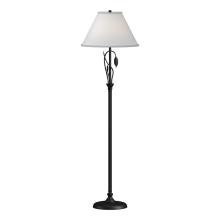 Hubbardton Forge 246761-SKT-10-SF1755 - Forged Leaves and Vase Floor Lamp