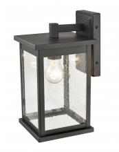 Millennium 4111-PBK - Bowton 1-Light Outdoor Wall Sconce Powder Coated Black