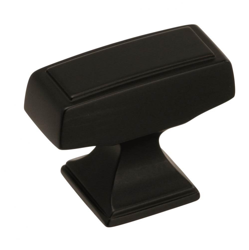 Mulholland 1-1/2 in (38 mm) Length Black Bronze Cabinet Knob