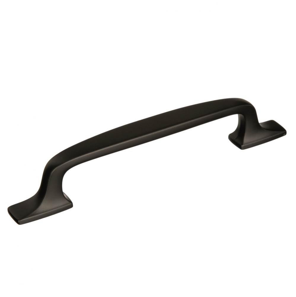 Highland Ridge 5-1/16 in (128 mm) Center-to-Center Black Bronze Cabinet Pull