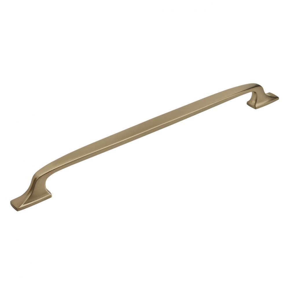 Highland Ridge 18 in (457 mm) Center-to-Center Golden Champagne Appliance Pull