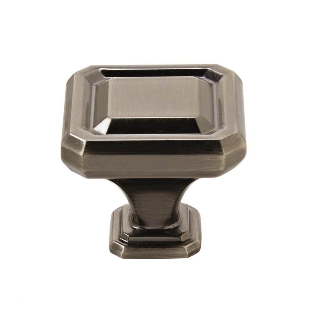 Wells 1-1/2 in (38 mm) Length Gunmetal Cabinet Knob